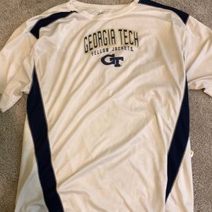 Georgia Tech yellow jackets dri fit workout tee